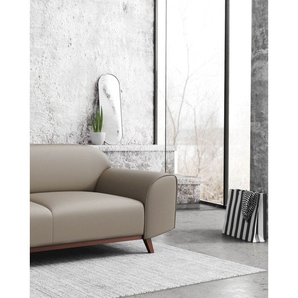 Светлокафяв кожен диван 193 cm Nesbo - MESONICA-image-3