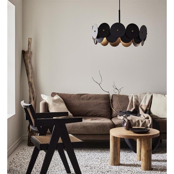 Черно висящо таванно осветително тяло, ø 53 cm Vegas - Markslöjd-image-2