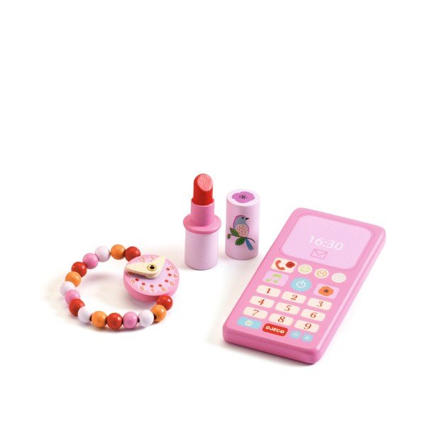 Детска чанта с аксесоари Цветя - Djeco-image-1