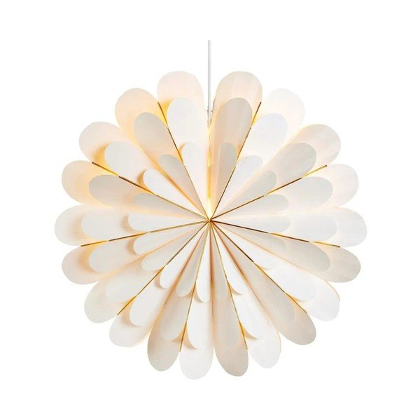 Бяла висяща светлинна декорация, височина 45 cm Marigold - Markslöjd