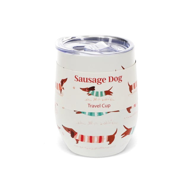 Чаша за път 350 ml Sausage Dog – Rex London-image-2