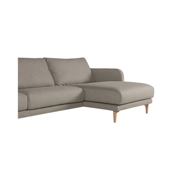 Pohovka Jenny Panno Light Grey s lenoškou na pravé straně-image-2