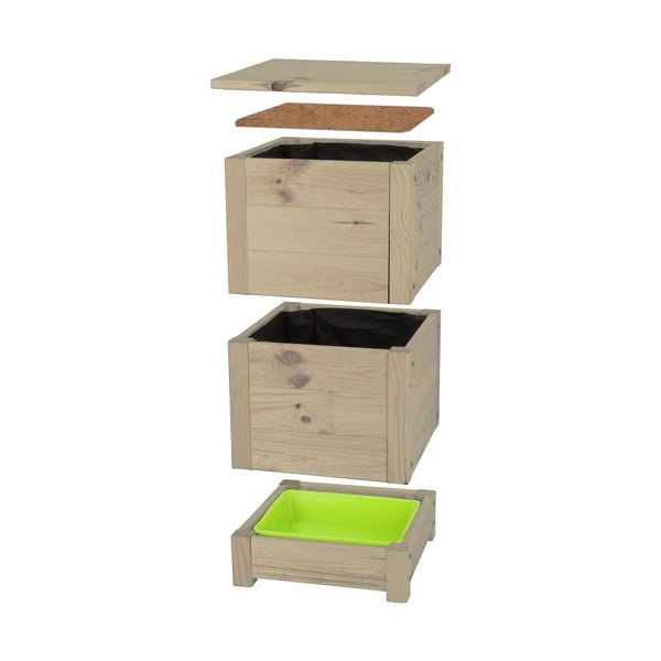 Кафяв компостер Worm – Esschert Design-image-1