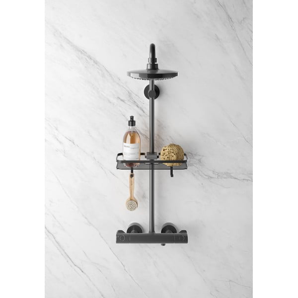 Черен рафт за баня Origin - Metaltex-image-1