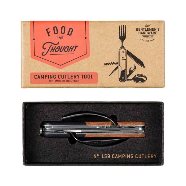 Джобни многофункционални прибори за хранене Camping - Gentlemen's Hardware-image-1