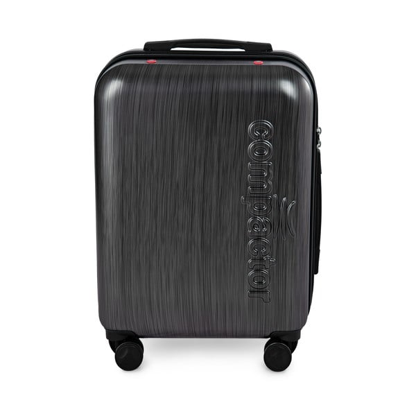 Куфар за пътуване, размер S Graphite - Compactor