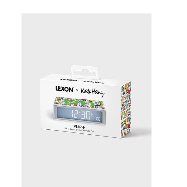 Дигитална настолна аларма Flip+ Lexon x Keith Haring - Happy – Lexon-image-2