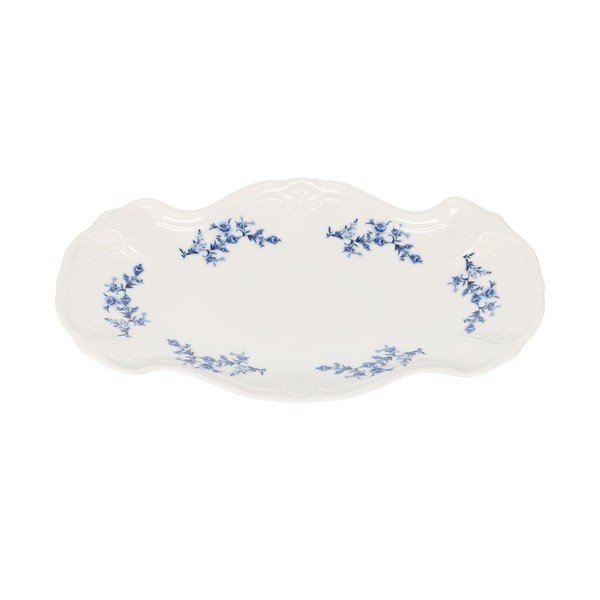 Поднос за сервиране порцеланова тава ø 25 cm Retro – BonBistro-image-2