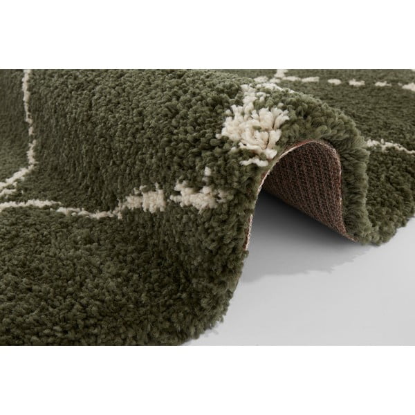 Зелен килим , ⌀ 160 cm Hash - Mint Rugs-image-1