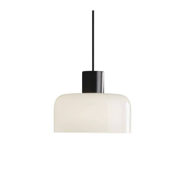 Черно-бяла висяща лампа Korona, ⌀ 30 cm - Markslöjd