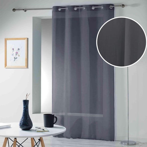 Антрацитна завеса 140x280 cm Telma – douceur d'intérieur-image-3