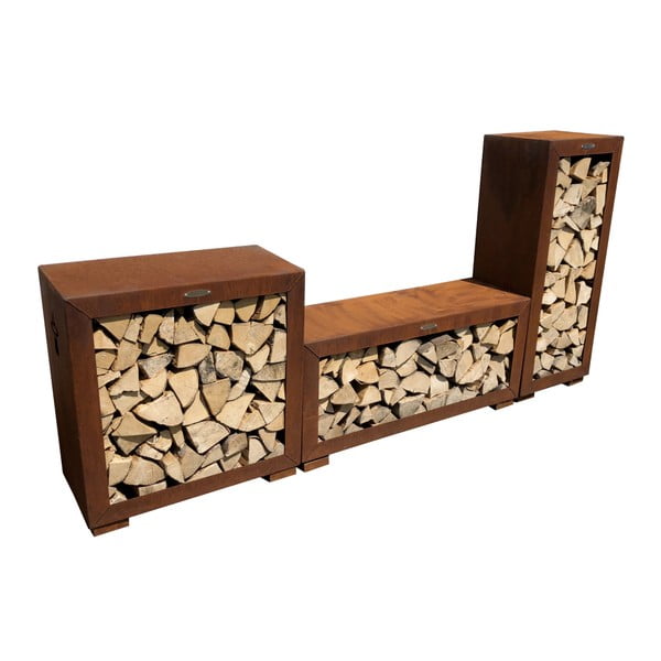 Кафяв стоманен дрян , ширина 119 cm - Remundi-image-1