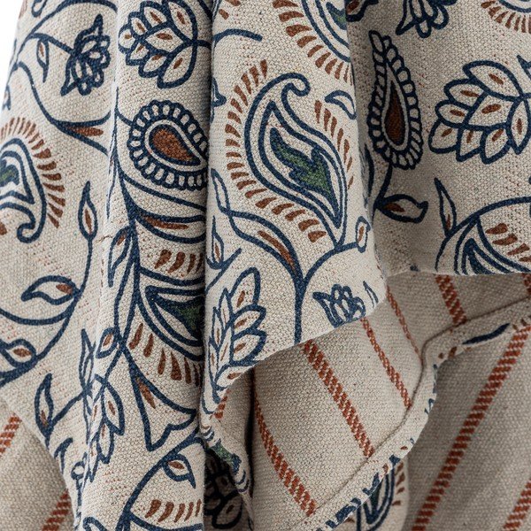 Одеяло със смес от памук 130x160 cm Paisley – Bloomingville-image-3
