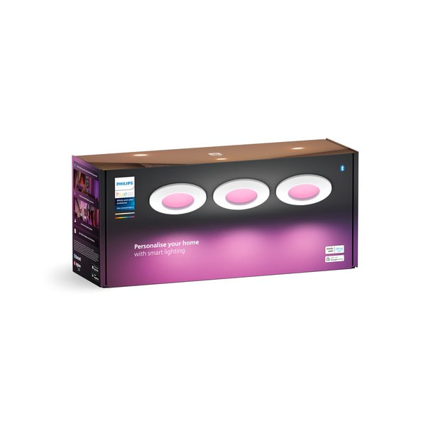 LED smart осветление за окачен таван 3 бр. 8 W Slim – Philips Hue-image-4