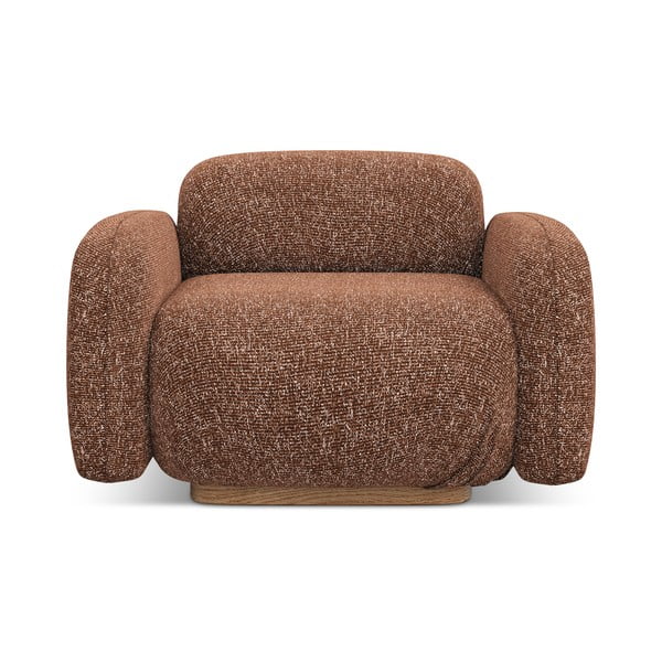 Оранжево/кафяво кресло Ailani – Makamii-image-2