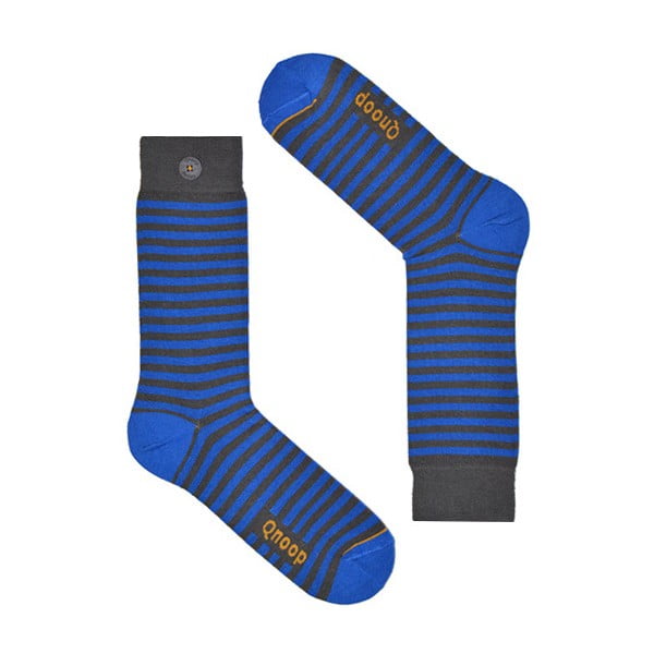 Ponožky Qnoop Linear Small Grey, vel. 39-42