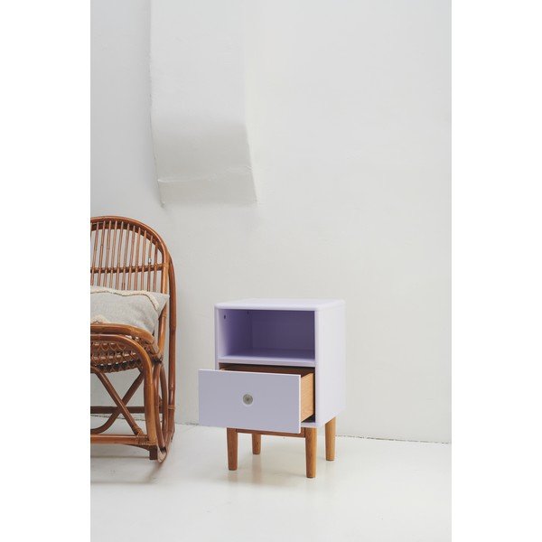 Светлолилаво нощно шкафче Color Box - Tom Tailor-image-3