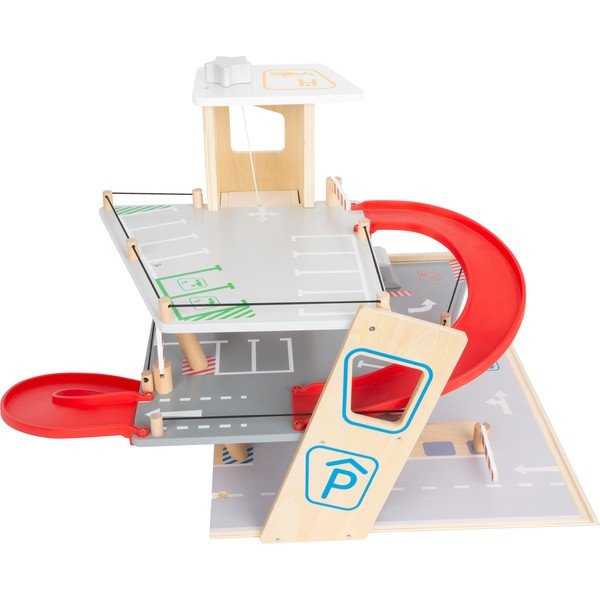 Детски дървен паркинг с коли Паркинг - Legler-image-3