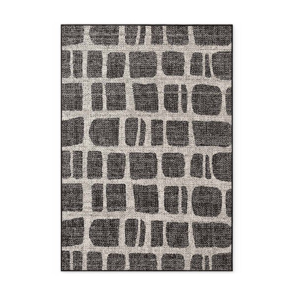 Черен/кремав килим за открито и закрито 160x230 cm Haringey Ruskin – Ted Baker