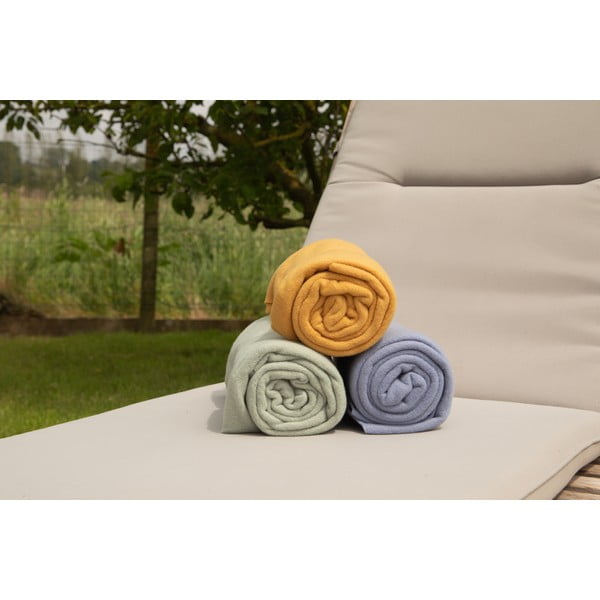 Синьо  одеяло от флийс 130x160 cm Riso – Tiseco Home Studio-image-3