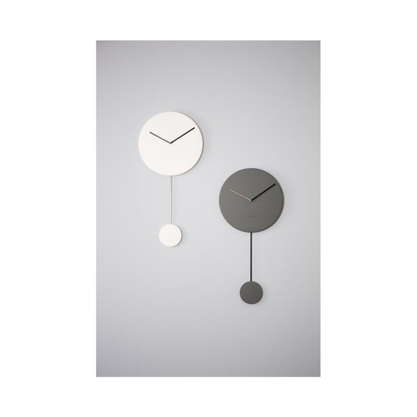 Бял стенен часовник - Zuiver-image-2