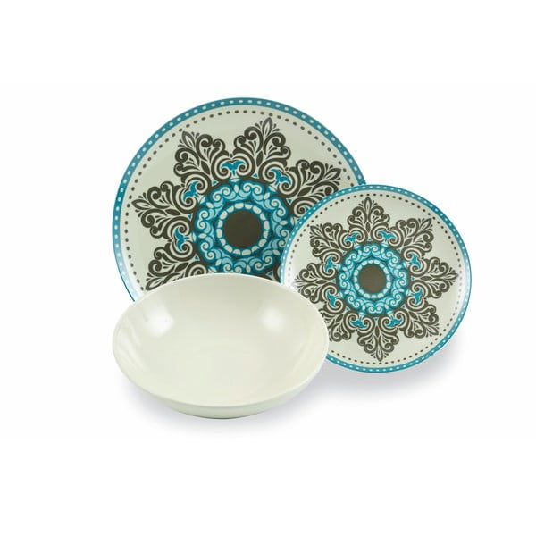 Комплект за хранене от порцелан и фаянс 18 части Cala Jondal - VDE Tivoli 1996-image-2