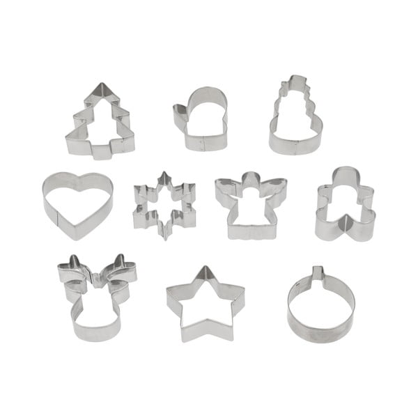 Формички за бисквитки в комплект 10 бр. с коледни мотиви – Blomsterbergs