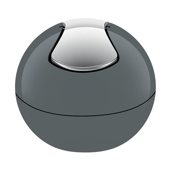 Тъмносиво пластмасово кошче за боклук 1 l   Bowl – Spirella