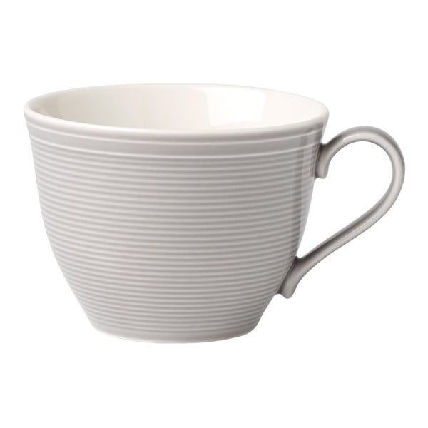 Порцеланова чаша за кафе в бяло и сиво Villeroy & Boch , 250 ml Like Color Loop - like | Villeroy & Boch