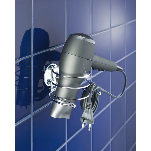 Самоносеща закачалка за сешоар Turbo-Loc, товароносимост до 40 кг - Wenko-image-2