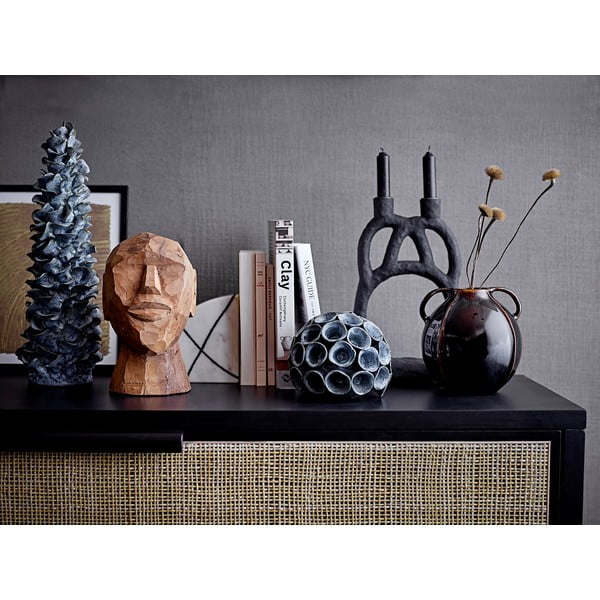 Черен свещник, височина 29 cm Ramina - Bloomingville-image-1