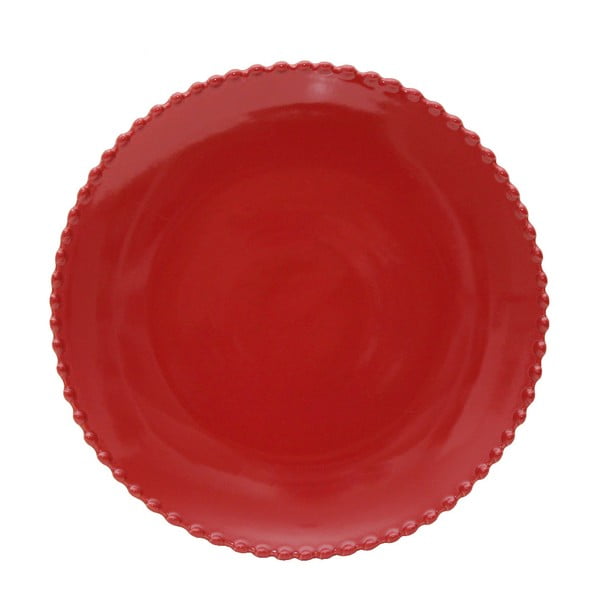 Рубиненочервена керамична чиния Pearl, ⌀ 28 cm - Costa Nova