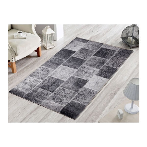 Koberec Patchwork Gris, 80x300 cm-image-1