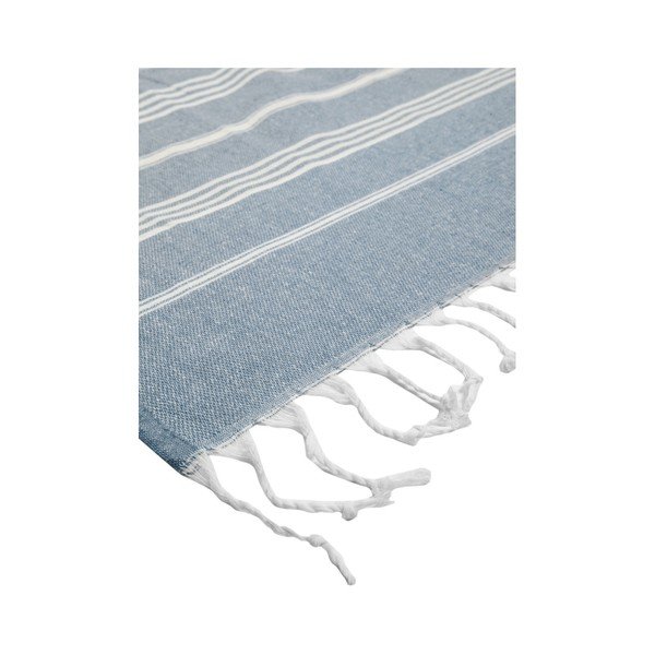 Modrá hammam osuška Kate Louise Classic, 180 x 100 cm-image-3