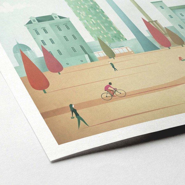 Плакат , 50 x 70 cm Berlin - Travelposter-image-2