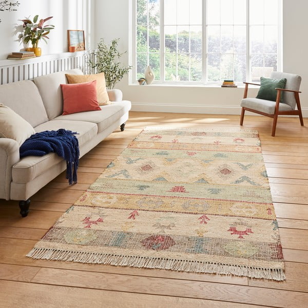 Бежов килим 170x120 cm Bazaar - Think Rugs-image-2