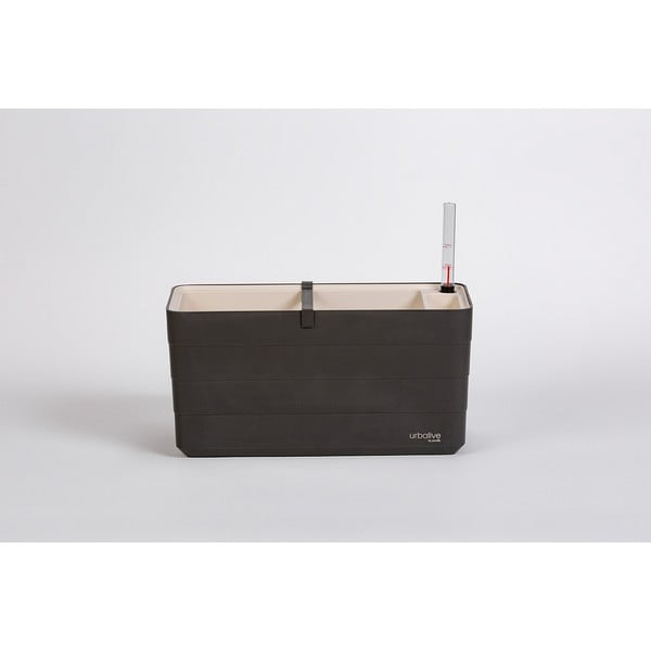 Пластмасова самополиваща се саксия за цветя 39,5 cm Berberis – Plastia-image-4