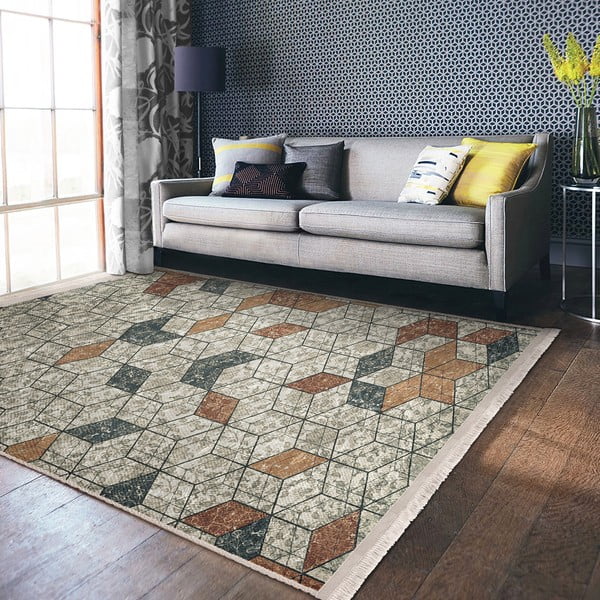 Сив килим 80x200 cm - Mila Home-image-4