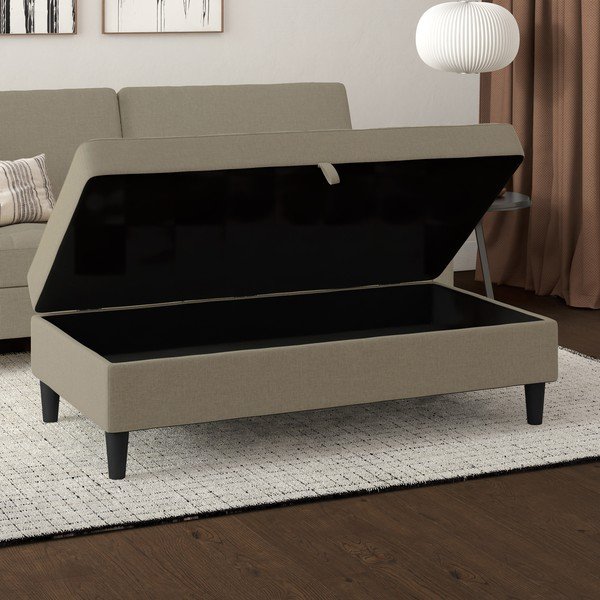 Бежова табуретка Presley – Støraa-image-1