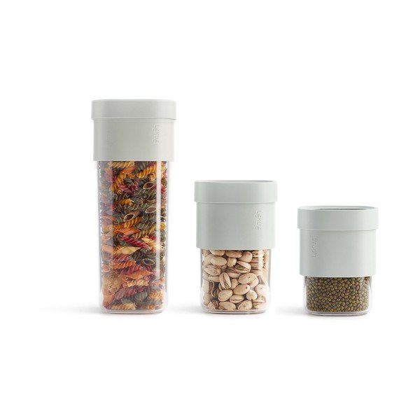 Кутии за храна в комплект от 3 бр. – Lékué