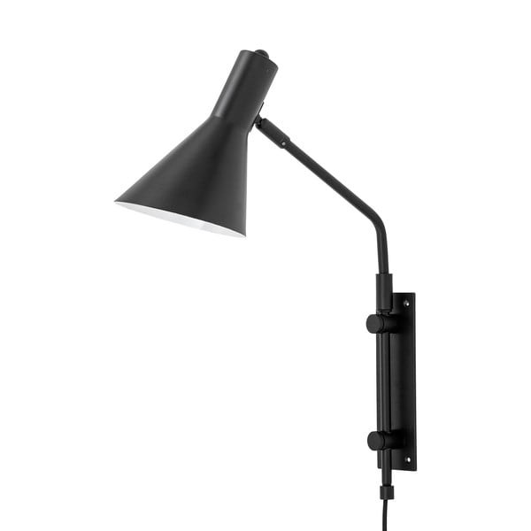Черна стенна лампа Edil - Bloomingville-image-2