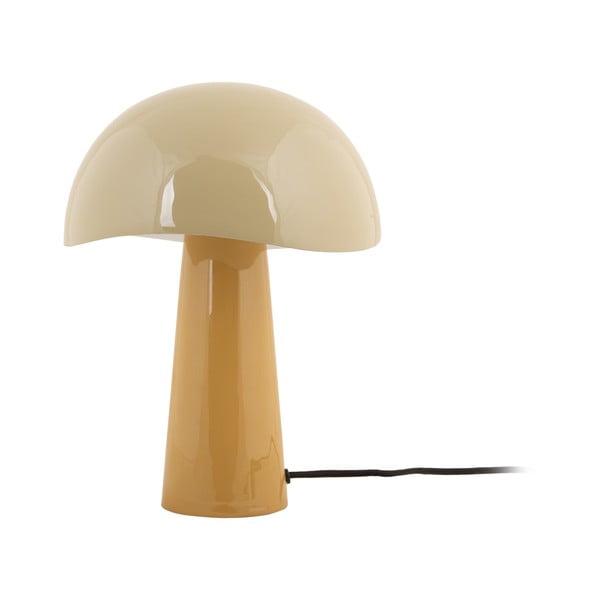 Настолна лампа с метален абажур в цвят жълта охра (височина 33 cm) Grato – Leitmotiv