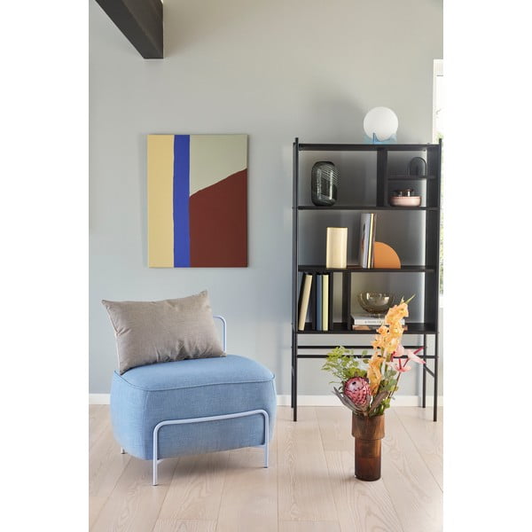 Библиотека от черен ясен Divide, 79 x 160 cm - Hübsch-image-3