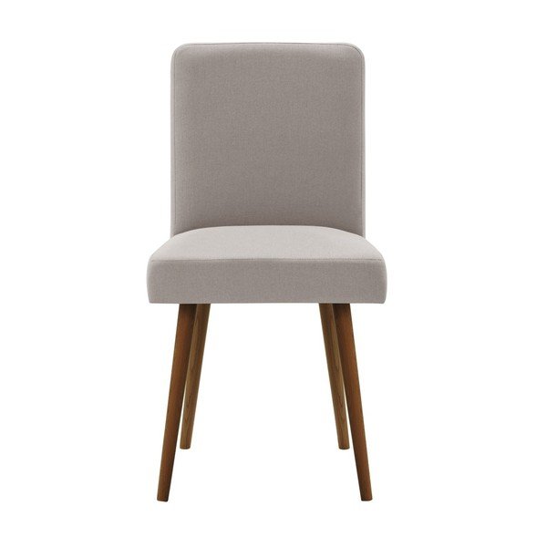 Сиво-кафяв стол с тъмнокафяви букови крака Аромат Fragnance - Ted Lapidus Maison-image-4