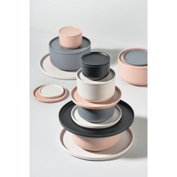 Сива купа за сервиране с капак Peili, 500 ml - Zone-image-4