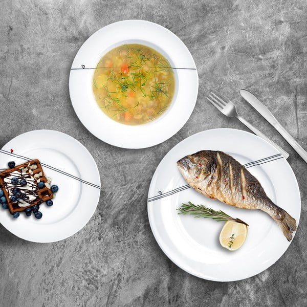 Порцеланов комплект за хранене 18 бр. – Orion-image-3