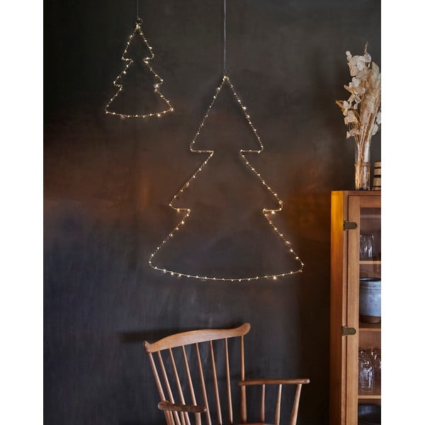 Бяла висяща коледна светлинна украса Liva – Sirius-image-2