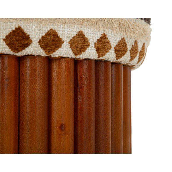 Кафява/бежова табуретка Ethnic  – Mauro Ferretti-image-4
