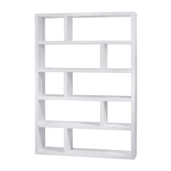 Бял шкаф за книги 120x173 cm Dublin - TemaHome-image-1