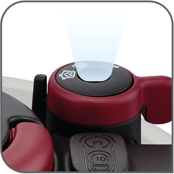 Тенджера под налягане от неръждаема стомана 9 л Clipso Minut Easy - Tefal-image-1